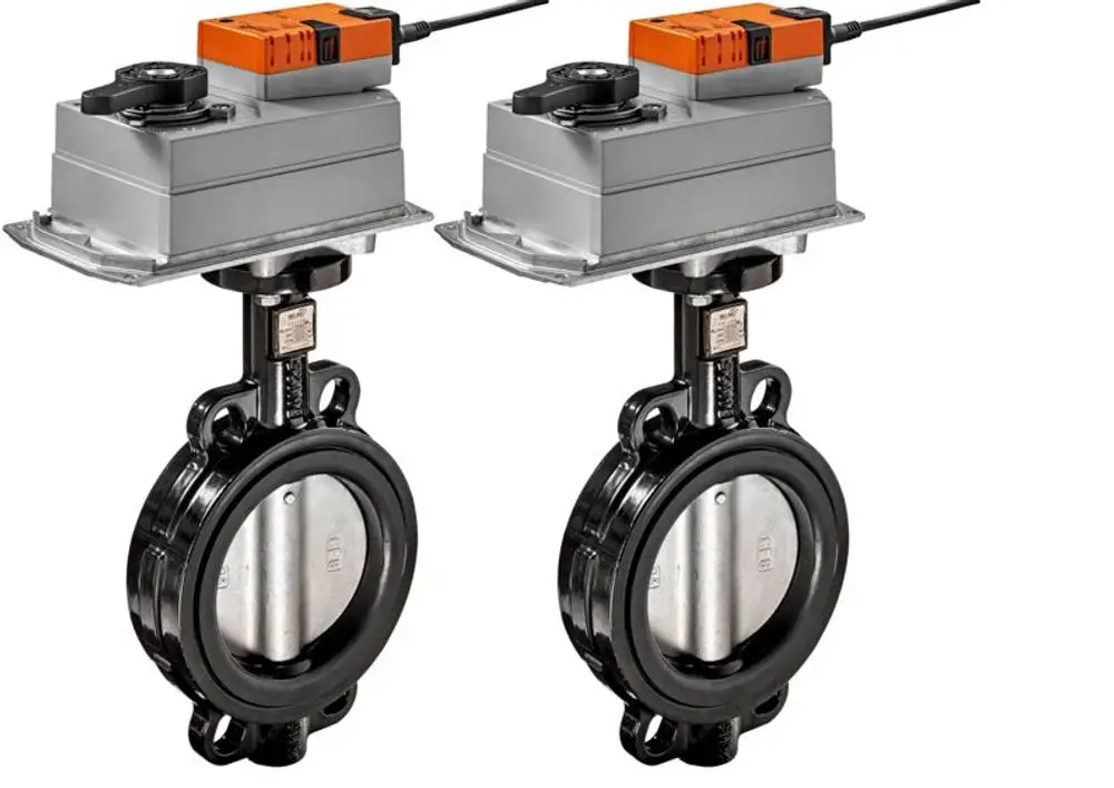 Zwei STIEBEL ELTRON Heizungsumschaltklappen HUK 125 Sets.
